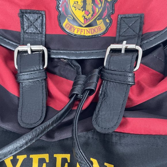 HARRY POTTER STRIPED GRYFFINDOR SLOUCHY BACKPACK main image 9